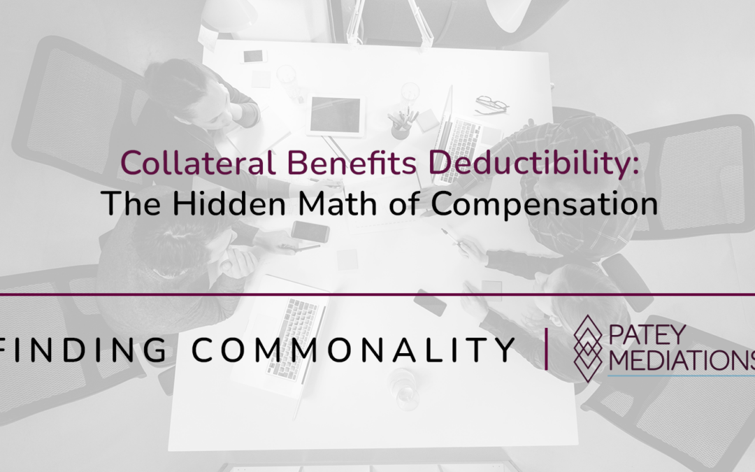 Collateral Benefits Deductibility:  The Hidden Math of Compensation